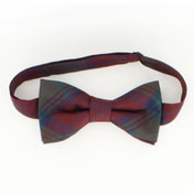 Bow Tie, 100% Silk Dupion, READY TIED, Lindsay Tartan